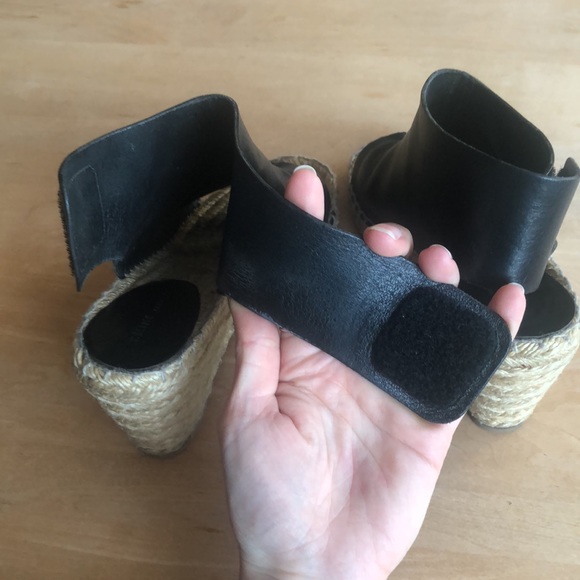 CÉLINE Wedge Espadrille Sandals Size 36 - Picture 12 of 13